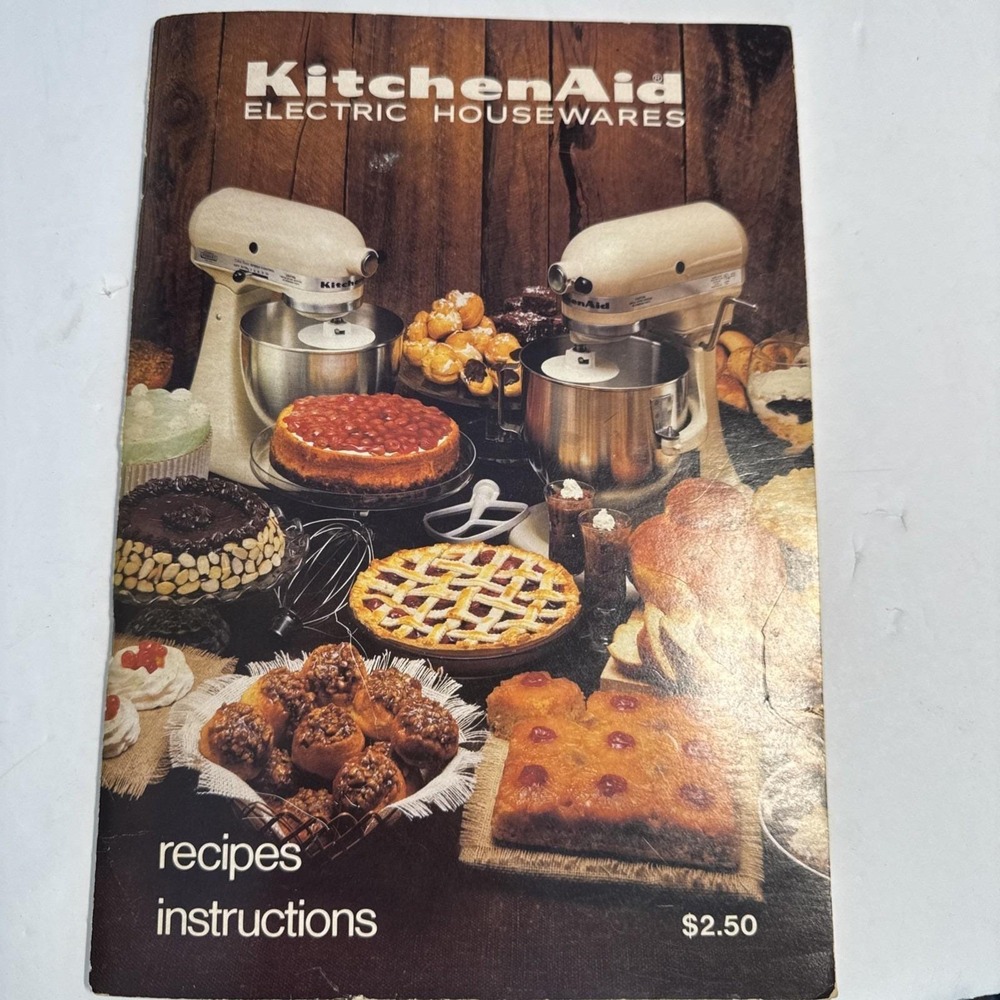VTG‎ 1970s KitchenAid Electric Housewares Recipes & Instructions BOOKLET